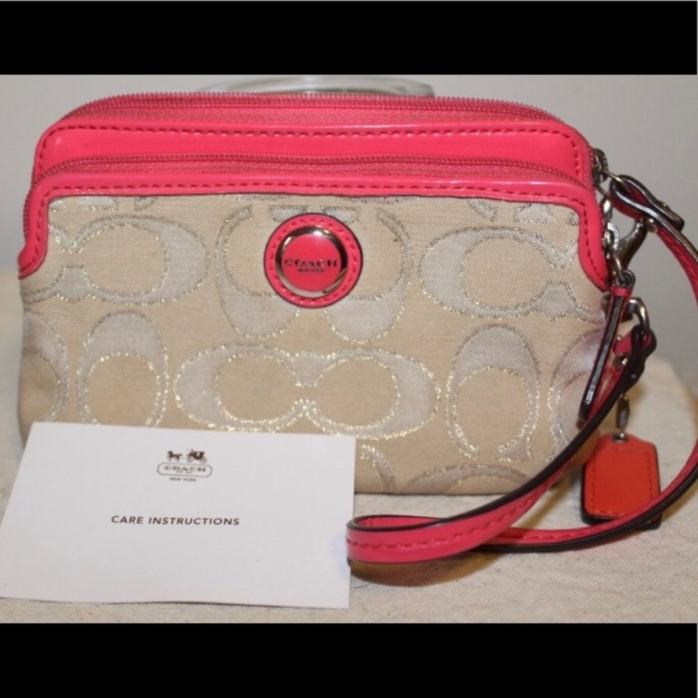 Coach wristlet